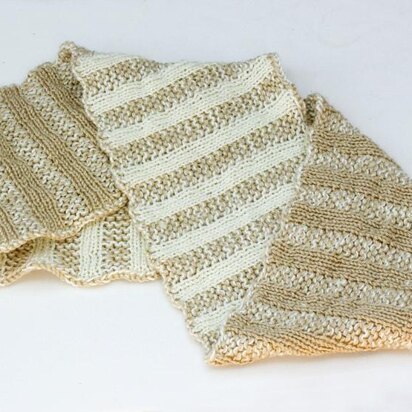 Double Knit Reversible Circle Scarf Cowl