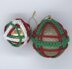 Tartan bauble collection (5 patterns)