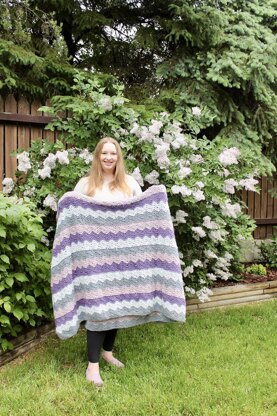 Lilac Blossom Blanket