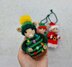 Christmas Mouse Shelf Sitter Bauble
