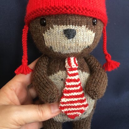 Benny Bear - knitting pattern