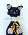 Black Cat Bucket Bag