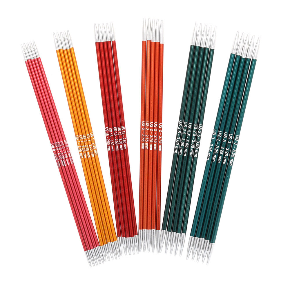 Knitter's Pride Zing 6 (15 cm) Double Point Knitting Needle Set