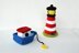 Boat and Lighthouse Crochet Pattern, Boat Amigurumi, Boat Crochet Pattern, Lighthouse Amigurumi