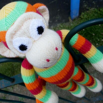 Monty the Monkey - knitting pattern