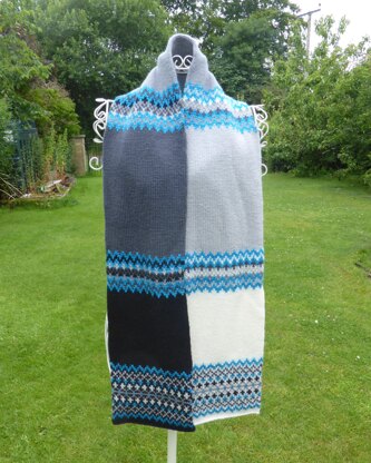 Fair Isle Fade Scarf