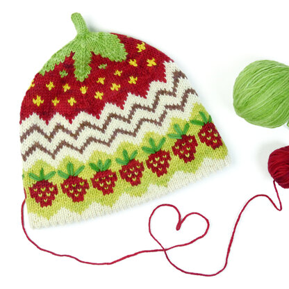 same same but different strawberry hat