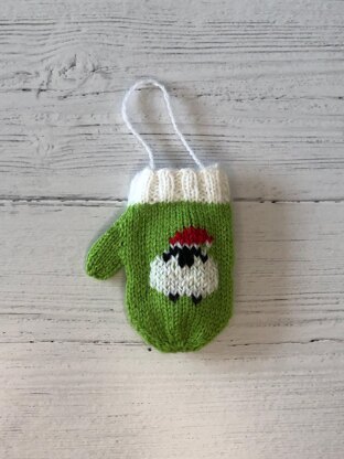 Merry Mittens Christmas Tree Ornaments