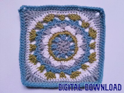 Rose Mandala square