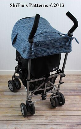 259-Stroller Sunshade Crochet Pattern #259