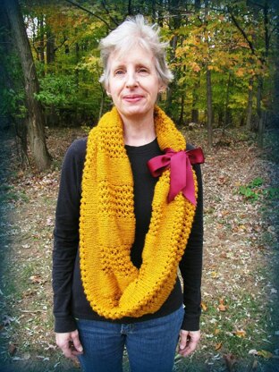 Black Walnut Infinity Scarf