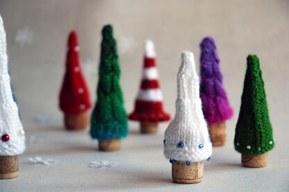 Christmas trees. Fairy Forest. Knitting pattern by DenizasToysJoys ...