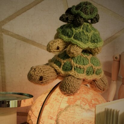 Three Tortoises Turtles Zoo Toy Knitting Pattern Snoo's Knits