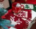 Knit Holiday Mug Rug