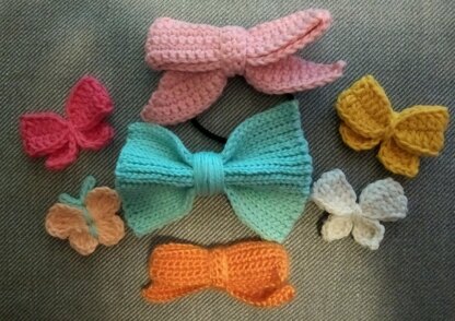 Cute Bows for Hairpins & Brooches