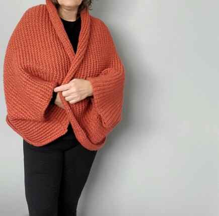 Autumn Harvest Cocoon Sweater #2