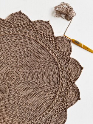 Aster Crochet Rug and Doily Pattern