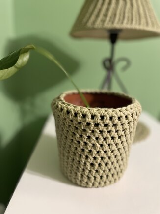 Lamp & flower pot set #3
