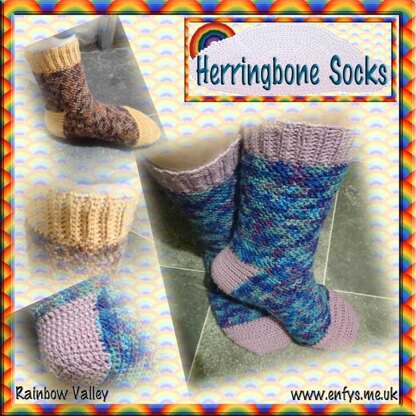 Herringbone Socks UK