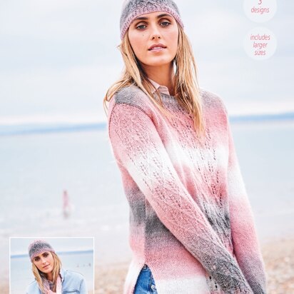 Sweater, Scarf and Hat in Stylecraft Dream Catcher DK - 9597 - Downloadable PDF