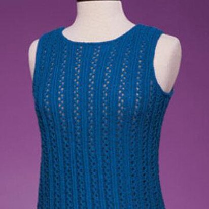 Ribbed Openwork Tank #145