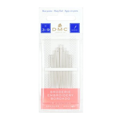 DMC 16 Embroidery Needles (3-9)