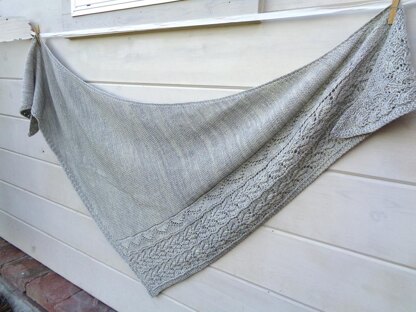 Silver Frost Shawl