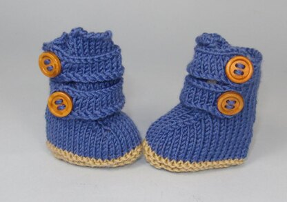 Baby 2 Strap Boots (Booties)