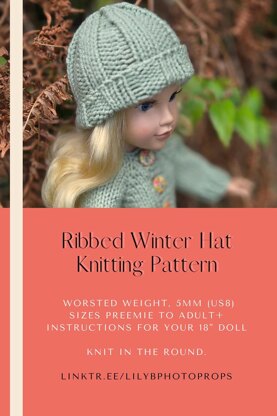 Ribbed Winter Hat