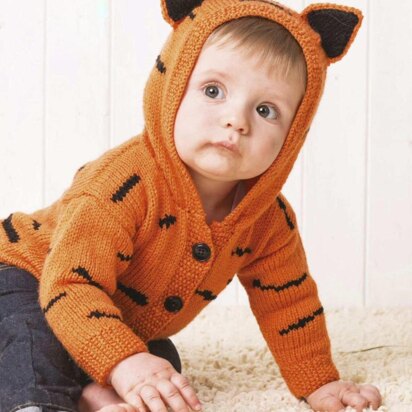 Baby Tiger Hooded Cardigan