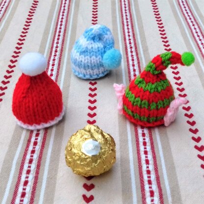 Mini Christmas Hats - Ferrero Rocher Covers