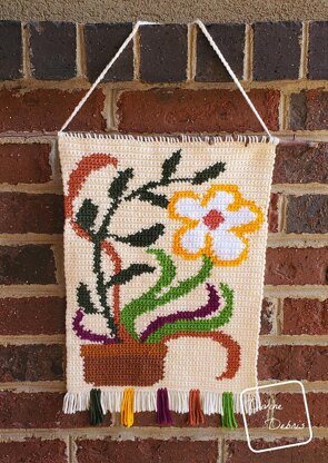 Groovy Flower Wall Hanging