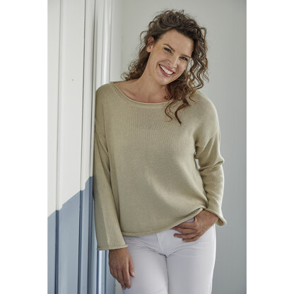 Marietta Jumper in Schachenmayr Pyramid Cotton - S10978 - Downloadable PDF