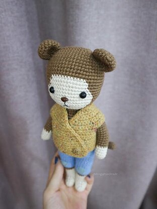 PDF PATTERN CROCHET BAOBAO MONKEY