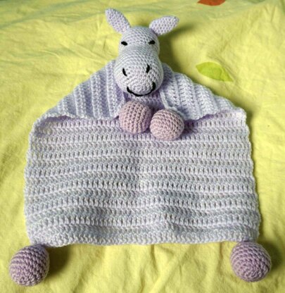 Crochet Pattern Cuddle Cloth Hippo Lulu!