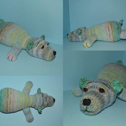 Sleepy Bobby Bear - knitting pattern