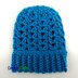 Clustered V-Stitch Chunky Crochet Hat Pattern