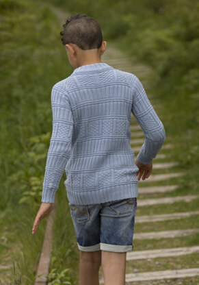 Vier Sweater in Viking Of Norway - UK-2324-8 - Downloadable PDF