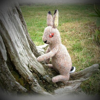 HARE,MOLE & HEDGEHOG toy knitting pattern by Georgina Manvell