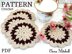 Crochet Pattern Crochet Placemat Coaster
