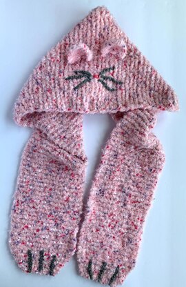 Cat’s Meow Hooded Scarf