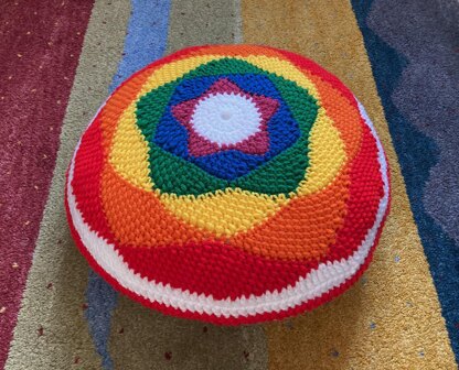 Round Pillow I by HueLaVive