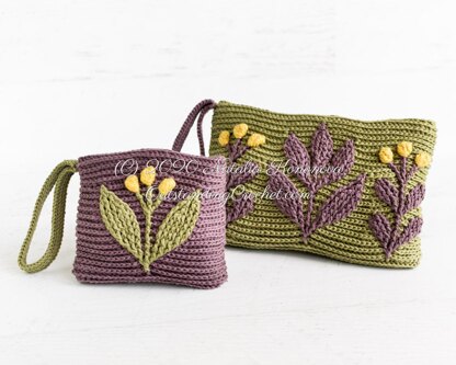 Meadow Clutch & Coin Purse