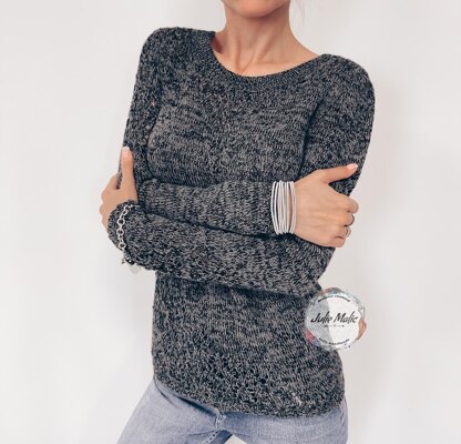 Women’s lace insert jumper