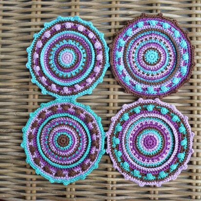 Mandala Cotton Coaster