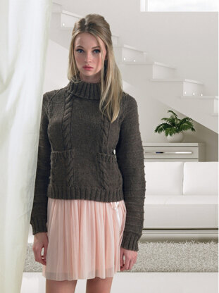 Bluefaced Leicester Aran by Jenny Watson