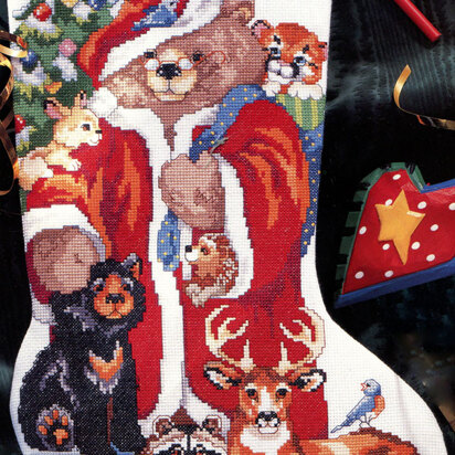 Teddy Bear and Friends Stocking - PDF