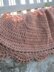 Half Circle Shawl with Scalloped Border