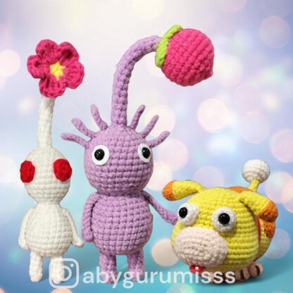 Set 5 pikmin and oatchi