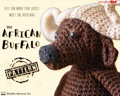 The African Buffalo - Less Sew More Fun Series: Meet the Africans